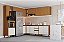 Cozinha Modulada 08 Pçs - Cinamomo/Off White - Linha Venaly - Henn - Imagem 1