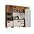Cozinha Modulada 04 Pçs - Cinamomo/Off White - Linha Venaly - Móveis Henn - Imagem 3
