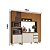 Cozinha Modulada 04 Pçs - Cinamomo/Off White- Linha Venaly - Móveis Henn - Imagem 4