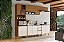 Cozinha Modulada 05 Pçs - Linha Venaly - Cinamomo/Off White - Móveis Henn - Imagem 1