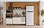 Cozinha Modulada 05 pçs - Linha Venaly - Cinamomo/Off White - Moveis Henn - Imagem 1