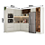 Cozinha Modulada 09 Pçs - Linha Fineze - Areia - Móveis Henn - Imagem 3