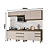 Cozinha Modulada 07 Pçs - Linha Connect - Duna/Cristal - Móveis Henn - Imagem 3