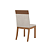 Kit 04 Cadeiras Isa Plus (04 un.)- Ref. S43-547 - Caramelo/Linho - Moveis Henn - Imagem 4