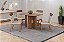 Conjunto de Mesa Dinah 120cm c/ Vidro e cantos Arredondado + 04 Cadeiras Isa Plus - Móveis Henn - Imagem 1