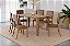 Conjunto de Mesa Vittoria 160cm + 06 Cadeiras Milla Plus Caramelo - Móveis Henn - Imagem 1