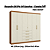 Roupeiro 250cm 06 Portas 04 Gavetas - Ref. T585 - Canela/Off White - Kappesberg - Imagem 2