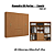 Roupeiro 250cm 06 Portas 04 Gavetas - Ref. T585 - Canela - Kappesberg - Imagem 2