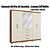 Roupeiro 250cm 06 Portas 04 Gavetas c/ Pés e Espelhos - Ref. CB01T585 - Canela/Off White - Kappesberg - Imagem 2