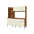Cozinha Compacta 182cm - Ref. T781 - Canela/Off White - Móveis Kappesberg - Imagem 4