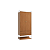 Armario 02 Portas - Ref. LI048 - Canela/Branco - Linha Industrial - Kappesberg - Imagem 5