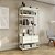 Armario Closet Alto - Ref. LI049 - Off White/Dourado - Linha Industrial - Kappesberg - Imagem 1