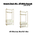Armario Closet Alto - Ref. LI049 - Off White/Dourado - Linha Industrial - Kappesberg - Imagem 3