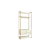 Armario Closet Alto - Ref. LI049 - Off White/Dourado - Linha Industrial - Kappesberg - Imagem 5