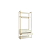 Armario Closet Alto - Ref. LI049 - Off White/Dourado - Linha Industrial - Kappesberg - Imagem 6