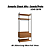 Armario Closet Alto - Ref. LI049 - Canela/Preto - Linha Industrial - Kappesberg - Imagem 2