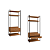 Armario Closet Alto - Ref. LI049 - Canela/Preto - Linha Industrial - Kappesberg - Imagem 4