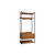 Armario Closet Alto - Ref. LI049 - Canela/Preto - Linha Industrial - Kappesberg - Imagem 5