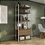 Armario Closet Alto - Ref. LI049 - Canela/Branco - Linha Industrial - Kappesberg - Imagem 1