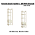 Armario Closet Prateleira - Ref. LI050 - Off White/Dourado - Linha Industrial - Kappesberg - Imagem 3