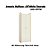Armario 02 Portas Multiuso - Ref. LI052 - Off White/Dourado - Linha Industrial - Kappesberg - Imagem 2
