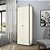 Armario 02 Portas Multiuso - Ref. LI052 - Off White/Dourado - Linha Industrial - Kappesberg - Imagem 1
