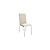 Par de Cadeiras Amsterdã - Ref. 2C091-CR -Corino Nude - Kappesberg Crome - Imagem 3