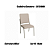 Par de Cadeiras Genebra - Ref. 2C129-NK - Corino Nude - Kappesberg Crome - Imagem 1