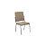 Par de Cadeiras Genebra - Ref. 2C129-NK - Linho Fendi - Kappesberg Crome - Imagem 3