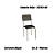 Par de Cadeiras Ibiza - Ref. 2C133-NK - Corino Marrom - Kappesberg Crome - Imagem 1