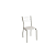 Par de Cadeiras Malta - 2C140-NK - Corino Branco - Kappesberg Crome - Imagem 3