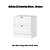 Balcão 02 Gavetas 80cm - Ref. C371-05 - Branco - Linha Americana - Móveis Henn - Imagem 2