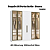 Roupeiro 06 Portas 04 c/ Vidro Reflecta Berlim 100% MDF - 7260MV4 - Branco - Moveis Castro - Imagem 2