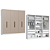 Roupeiro 06 Portas Paris 100% MDF - 7260M - Branco/Duna - Moveis Castro - Imagem 3