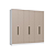 Roupeiro 06 Portas Paris 100% MDF - 7260M - Branco/Duna - Moveis Castro - Imagem 4