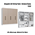 Roupeiro 06 Portas Paris 100% MDF - 7260M - Branco/Duna - Moveis Castro - Imagem 1