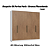 Roupeiro 06 Portas Paris 100% MDF - 7260M - Branco/Macadamia - Moveis Castro - Imagem 1