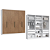 Roupeiro 06 Portas Paris 100% MDF - 7260M - Branco/Macadamia - Moveis Castro - Imagem 2