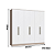 Roupeiro 06 Portas Paris 100% MDF - 7260M - Duna/Branco - Moveis Castro - Imagem 6