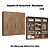 Roupeiro 06 Portas Paris 100% MDF - 7260M - Macadamia - Moveis Castro - Imagem 1