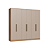 Roupeiro 06 Portas Paris 100% MDF - 7260M - Macadamia/Duna - Moveis Castro - Imagem 4