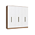 Roupeiro 06 Portas Paris 100% MDF - 7260M - Macadamia/Branco - Moveis Castro - Imagem 4