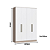 Roupeiro 04 Portas Toledo 100% MDF - 7255M - Duna/Branco - Móveis Castro - Imagem 6