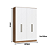 Roupeiro 04 Portas Toledo 100% MDF - 7255M - Macadamia/Branco - Móveis Castro - Imagem 6