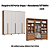 Roupeiro 06 Portas Vegas 100% MDF - 3465M - Macadamia/Off White - Moveis Castro - Imagem 2