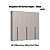 Roupeiro 06 Portas Vegas 100% MDF - 3465M - Cinza - Moveis Castro - Imagem 3