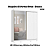Roupeiro 02 Portas Virtus c/ Porta Espelho - 9523A - Branco - Moveis Castro - Imagem 2