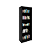 Estante Multiuso Livreiro - ME4104 - Preto - Tecno Mobili - Imagem 3