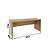 Mesa Escrivaninha - ME4109 - Amendoa - Tecno Mobili - Imagem 7