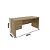 Mesa Escrivaninha c/ Gaveta - ME4113 - Amendoa - Tecno Mobili - Imagem 11